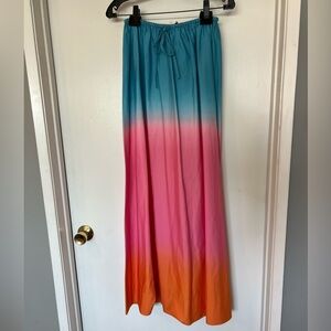 STAUD Tie Dye Maxi Skirt NWT